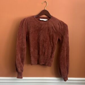 Astr Women's Rust Sweater